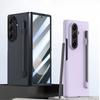 Samsung Galaxy Z Fold 7 6 5 4 uchun Ko'p Rangli Ultra Yaxlit Mat Qopqoq Sensorli Qalamli Qalam Uyasi bilan Temperlangan Plyonka Zarbdan Himoyalovchi Qattiq Qopqoq