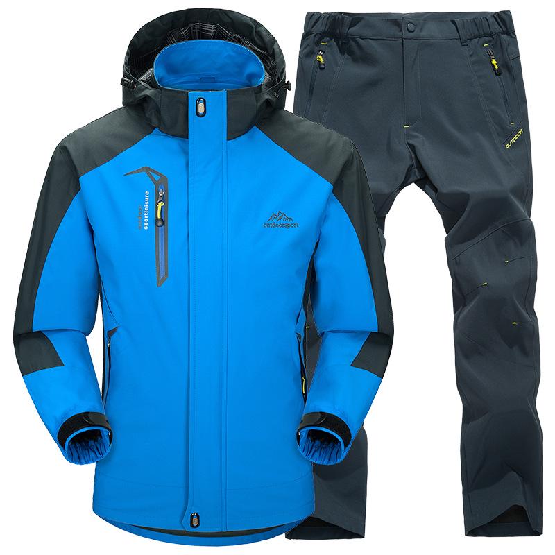 Мужские и женские зимние брюки Soft Shell с флисовой подкладкой, водонепроницаемые, ветрозащитные