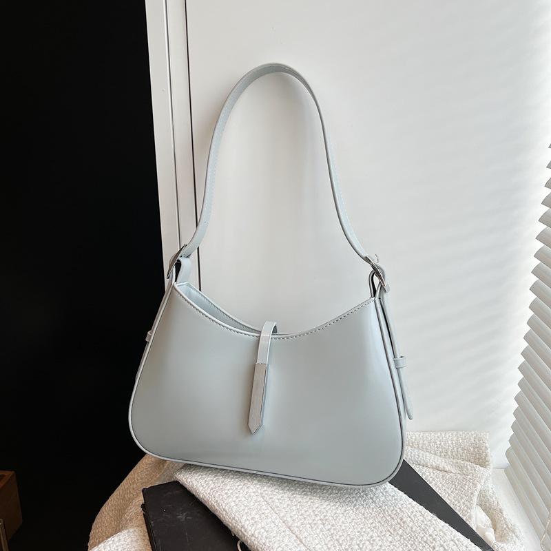 2025 Niche Design Baguette Bag Women's Hand Carry Underarm Bag Fashion Shoulder Bag Commuter Small Square Bag Handbag