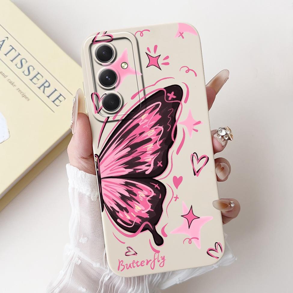 Для Samsung S23 FE S 23 Plus Ultra Чехол Милый Кот Роскошный Забавный Девушка Силиконовый Чехол для Телефона Для Samsung S23 Ultra Funda Coque Capa