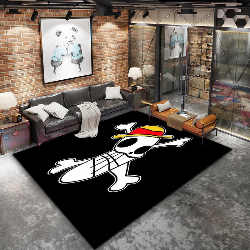 One Piece Logo Carpet Rug For Living Room Bedroom Home Sofa Decoration,kids Play Nonslip Floor Mat
