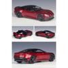 WELLY 1/24 Aston Martin DBS Superlaggera High Quality Alloy Sport Car Model Diecast Metal Track Racing Vehicle Children Toy Gift