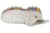 Skechers Jen Stark: Hi-Ryze - See-Thru Drip, Womens White Sneakers