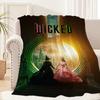 Hot Film W-Wicked Blanket Plush Nap Sofa rug for Living Room Warm Office Bedroom Birthday Home Travel Kid Gifts