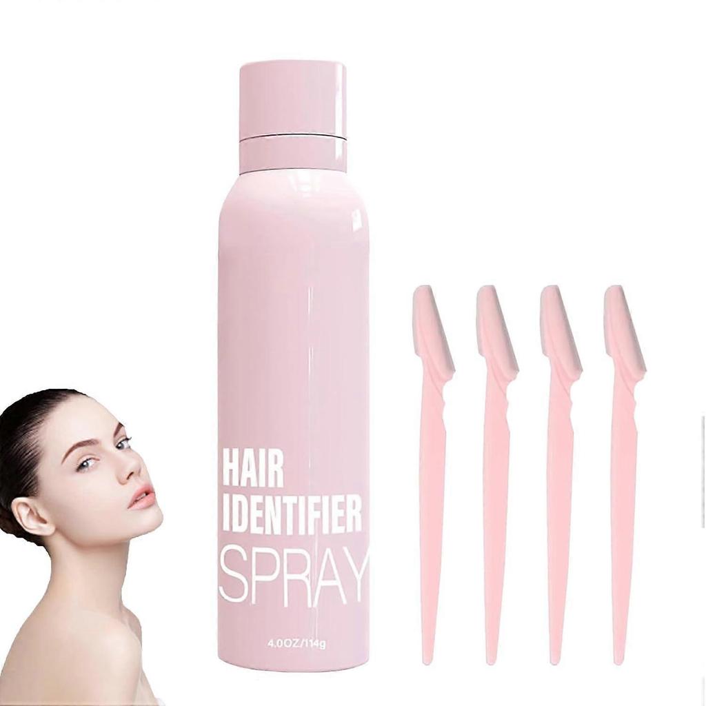 Hair Identifier Spray For Face Shaving, Hair Identifier Spray For Face Dermaplaning, Facial Hair Identifier Spray For Dermaplaning, Hair Identifier Sp