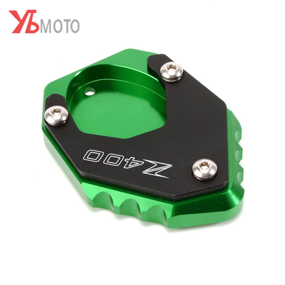 Подходит для KAWASAKI VERSYS 650 Z400 NINJA 400 2022, алюминиевая подставка для мотоцикла, увеличительная боковая подставка для мотоцикла, удлинитель с