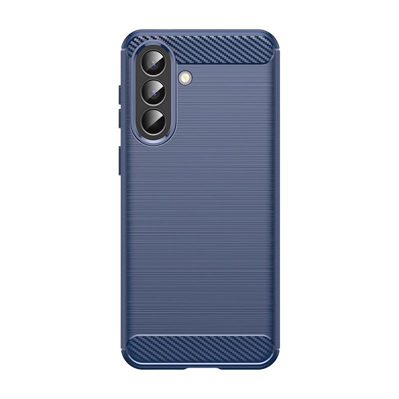 Rubber Carbon Fiber Soft TPU Silicone Back Cover For Samsung Galaxy A56 A36 A26 A16 A06 4G A57 A37 A17 A07 5G Phone Case