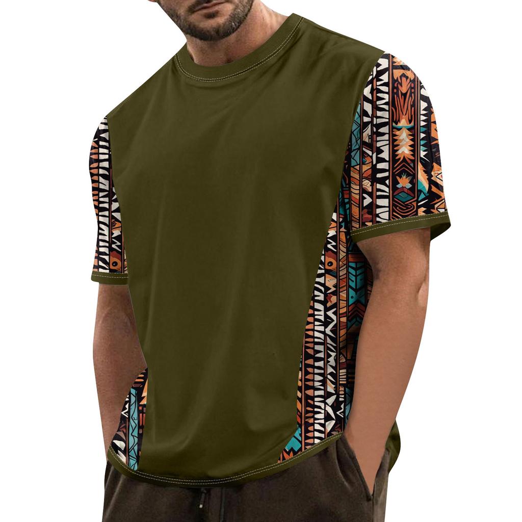 Мужские футболки с графическим принтом, уличная повседневная одежда с короткими рукавами и принтом