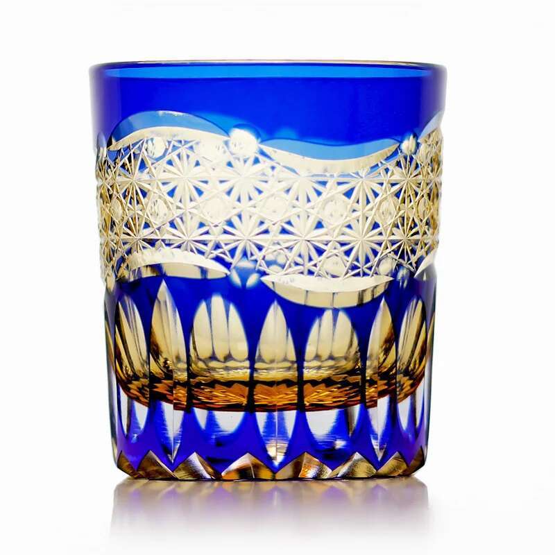 Dawn First Light Whiskey Crystal Cup Hand Carving Japan Royal Glassware Kiriko Wine Glass Luxury Vodka Snifter Tumbler Beer Mug