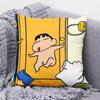 Милые наволочки с мультяшным принтом Crayon Shin-chan для уютного сна! Наволочка для диванной подушки, украшение комнаты, подарки