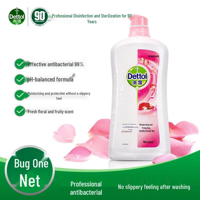 Dettol Увлажняющий и защищающий гель для душа