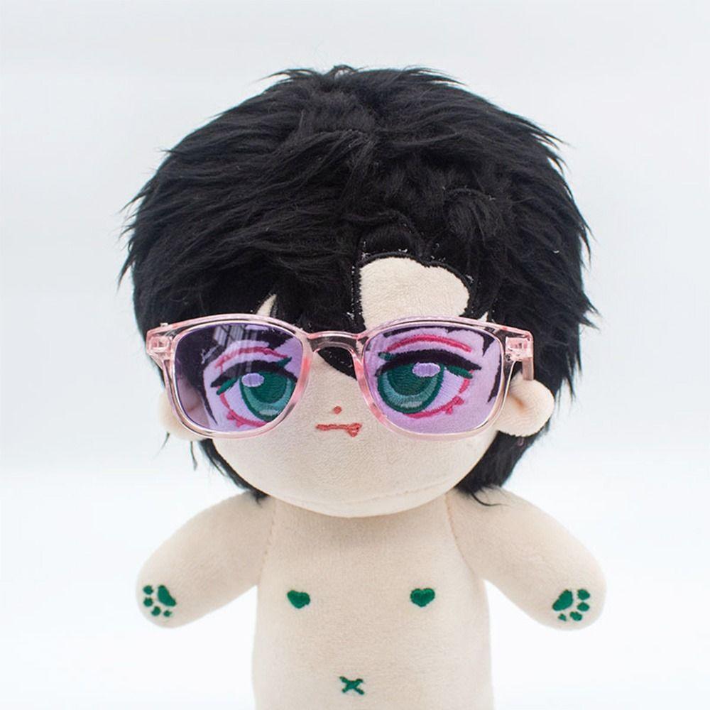 Plush Doll Cute Frame Glasses Plush Doll Eyeglasses Fashion Glasses Clothes For 15cm/20cm Dolls