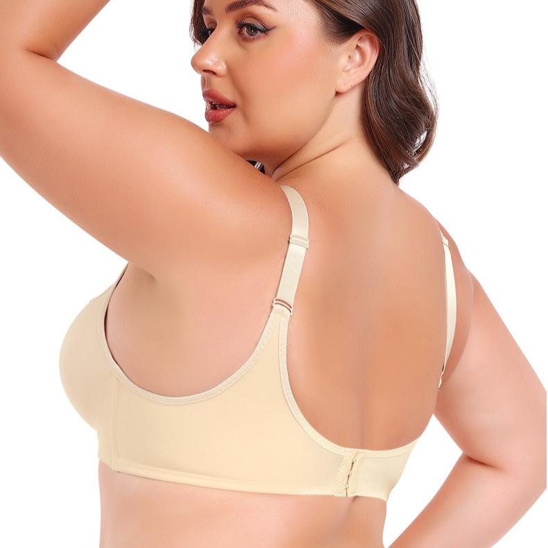 Anti-sagging Steel Ring Push-up Large Size Underwear Fat Girl Sports Bra
