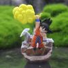Popular New Anime Dragon Ball Handmade Es Third Bullet Capture Cloud Wukong Battle Damage Exhausted Scene Doll Decoration Model