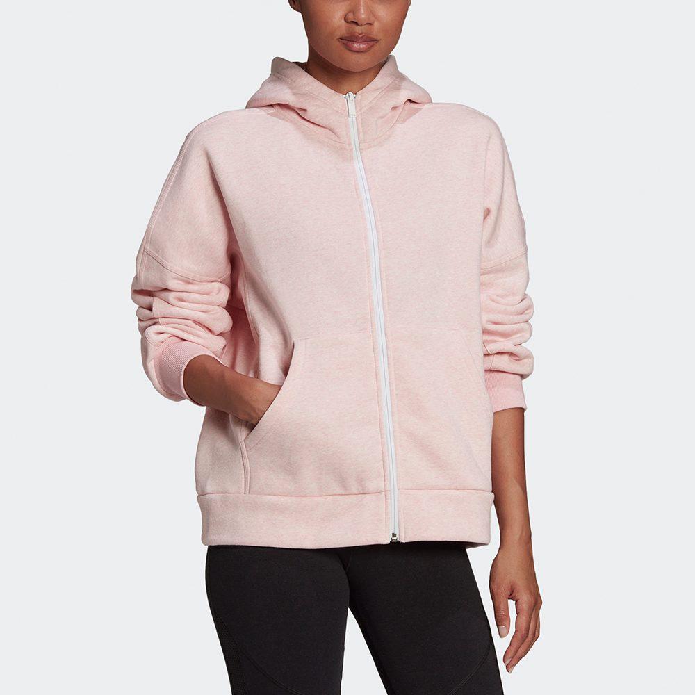 adidas Куртки Женские Розовые С капюшоном Умеренные Другое HE4156