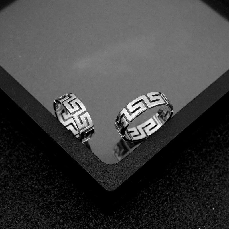 Great Wall Rings Bounce Men And Women Unisex Bulk Rings Wholesale Buddy Punk Hip Hop Rings Mens Rings Gothic Luxury Jewelry