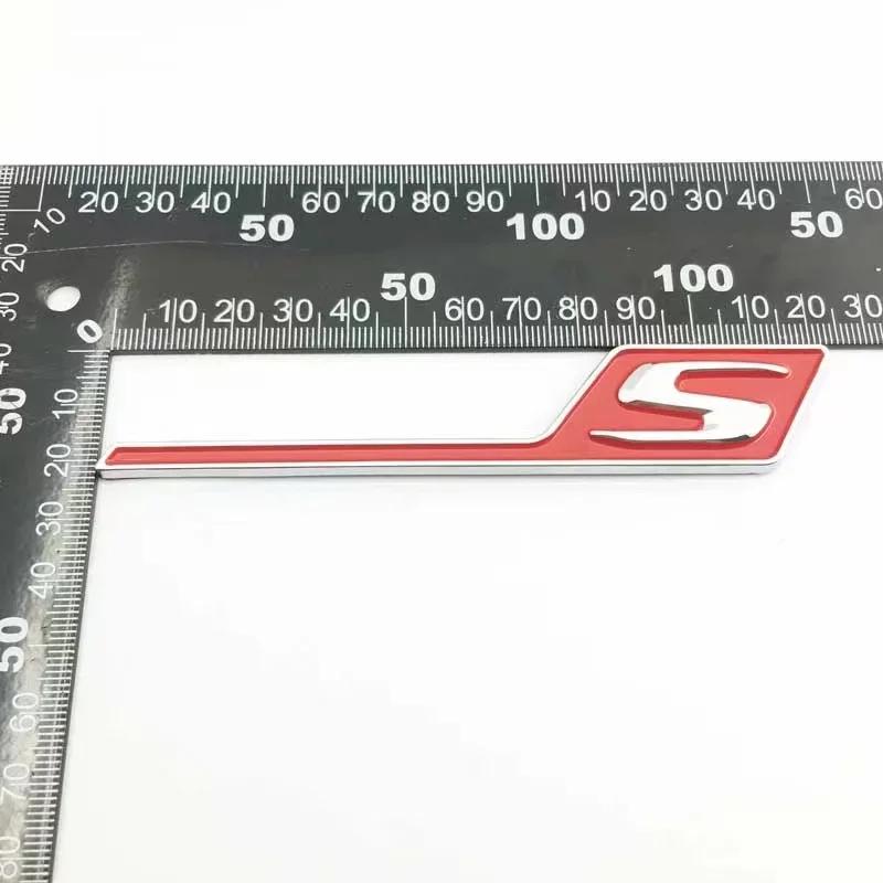 3D ABS наклейка на задний багажник автомобиля эмблема S логотип наклейка для A45 W176 GTS GT43S GT63S CLA45S C117 C63s C43S W205 E63S