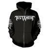 Testament Unisex Adult Pitchfork Horns Full Zip Hoodie