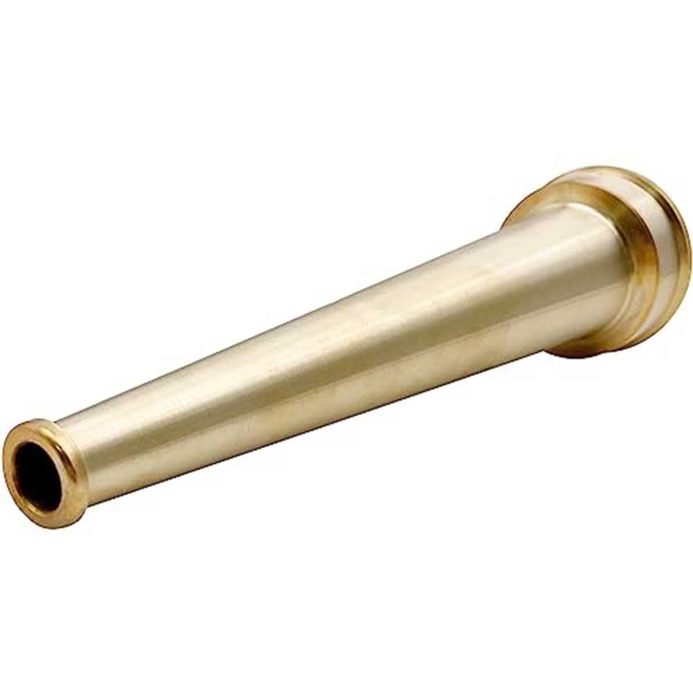 Industrial Brass Hose Nozzle 1-1/2 Inch NST For Fire Fighting Equipment Sprinkler Head Water Flow Control Garden Watering Fittin