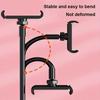 Phone Clip On Stand Holder with Grip Flexible Long Arm Gooseneck Tablet Lazy Bracket Mount Clamp for iPad Pro Support 4-11 Inch