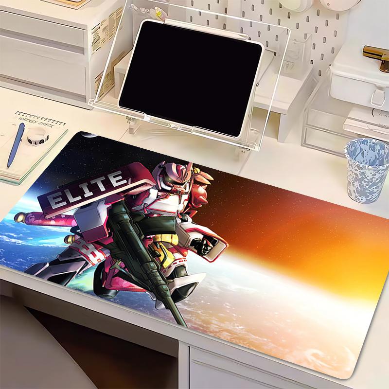 Mouse Pad Mechanical Warrior Ggundam Zzaku II Anime Larger XXL Speed Mini Pc Computer Keyboard Desk Mat Laptop Gaming Mousepad