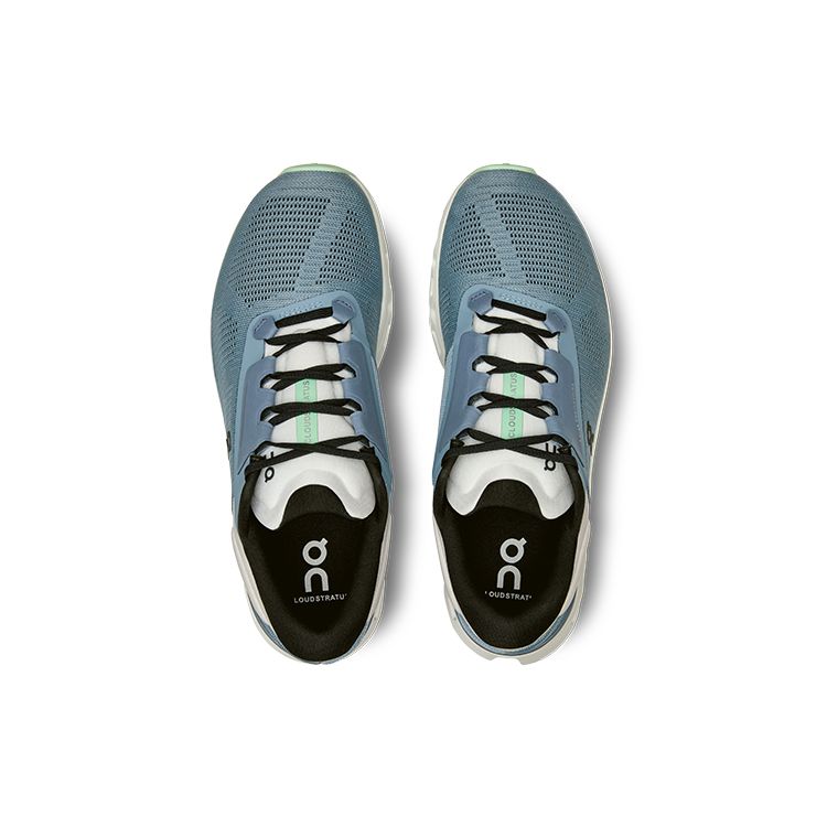 ON Cloudstratus 3 Wash Metal Men Sneakers Blue 3MD30111504