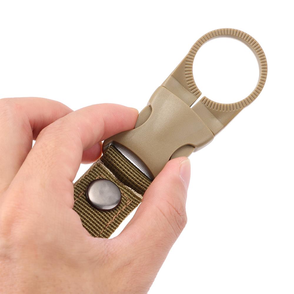 Nylon Webbing Carabiners Backpack Hook Water Bottle Clip Keychain Belt Clips Carabiner Lock