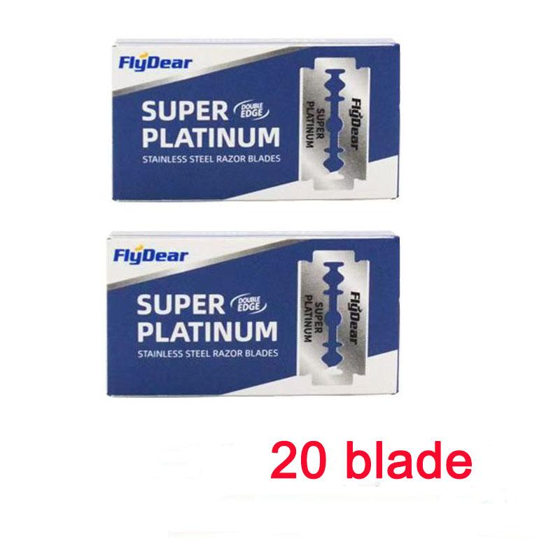 Регулируемая безопасная бритва Классическая мужская бритва Профессиональная парикмахерская бритва Двусторонняя из нержавеющей стали Мужские лезвия для бритья Бритье