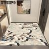 Door Mat Entry Gate Non-slip Floor Mats Home Rugs Carpet for Entrance Kitchen Corridor Fashion Flower Doormat