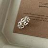 VENTFILLE 925 Sterling Silver Retro Ring Combination For Women Korean Sweet Simple Temperament Party Gift Jewelry Dropshipping