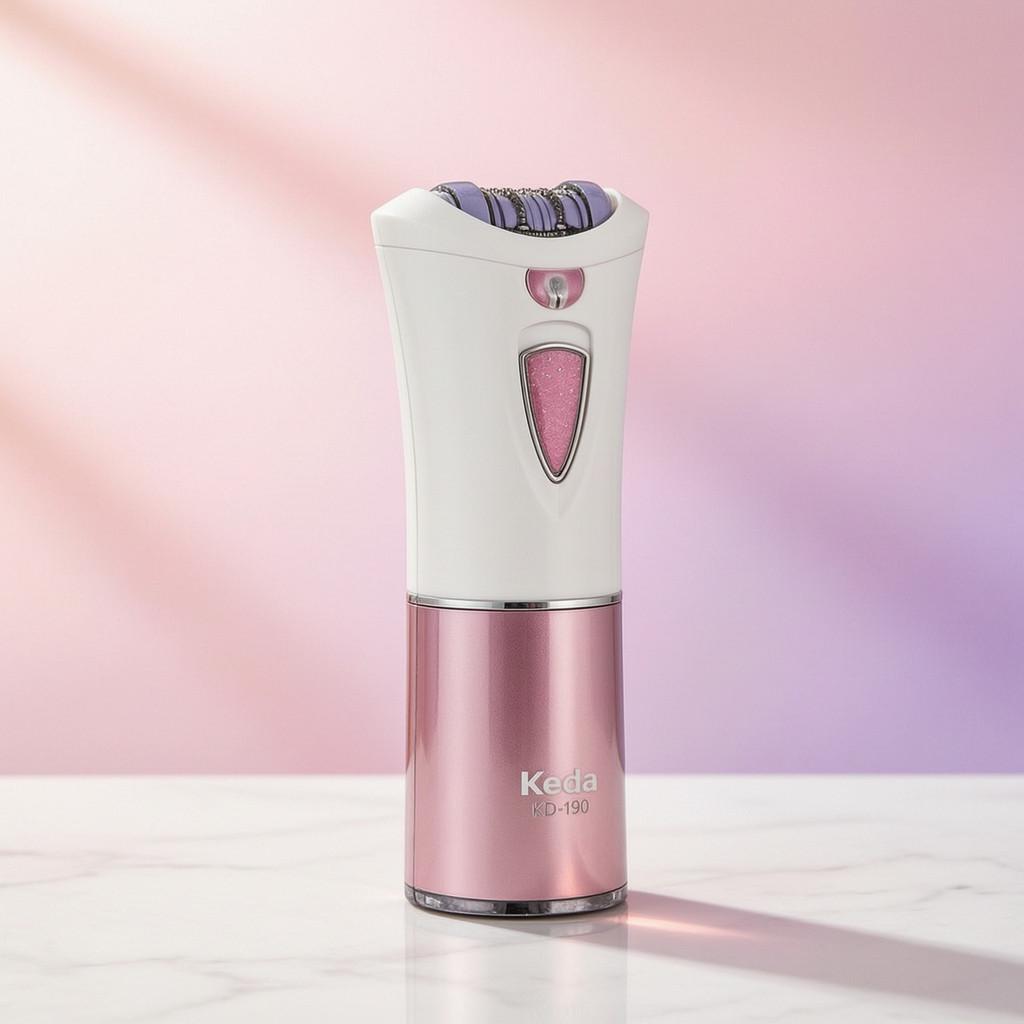 Electric Epilator For Women With Abs Body And Water Free Cleaning For Sensitive Areas