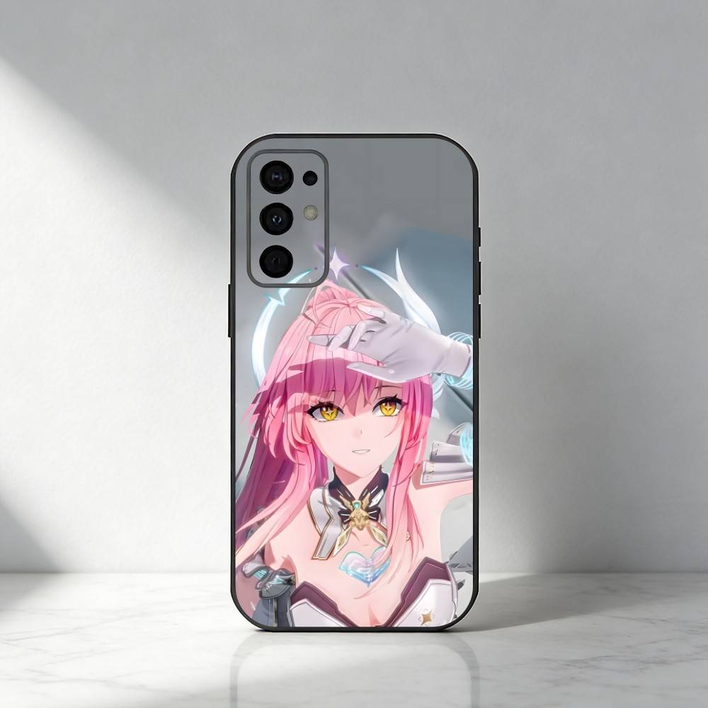 Чехол для телефона Beauty A-Aemeath Game WuWa для Samsung S25, S24, S21, S22, S23, S20, Ultra, S26, Plus, Fe, Note, 5G Черный