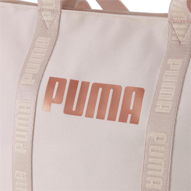 Puma Тканевая сумка-тоут, Сумка для покупок, Сумка через плечо, Сумка на руку Обычная женская Цвет: Розовый цвет цветущей вишни 076947-02