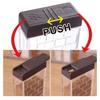 6Pcs/Set Double Opening Cover Spices Container Set Plastic Spice Canister Set Seasoning Bottle  BBQ