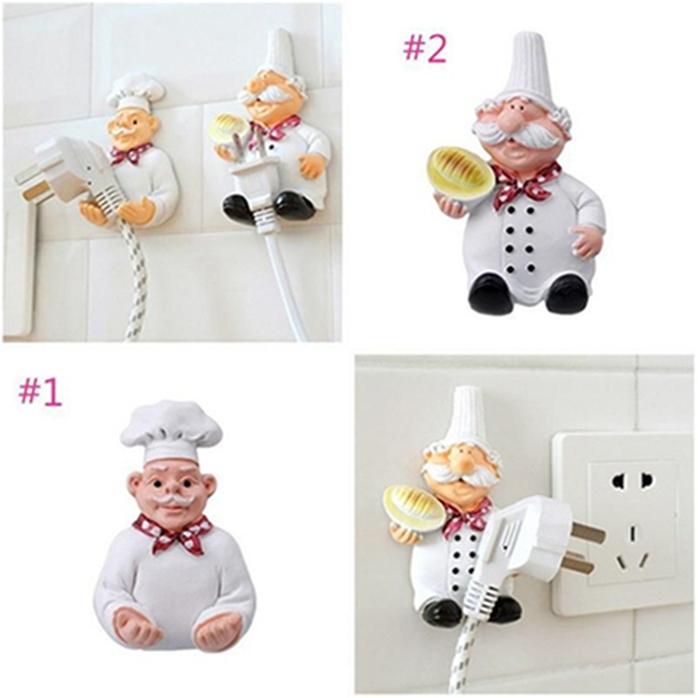 Cartoon Power Cord Socket Storage Rack Plug Cute Creative Hook Stick Hook