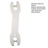 Stainless Steel Bike Hub Wrench 13/14/15/16/17/18/19/20MM Cycling Road Mountain Bicycle Hub Cone Adjuster Wrench Bicycle Repair Tools