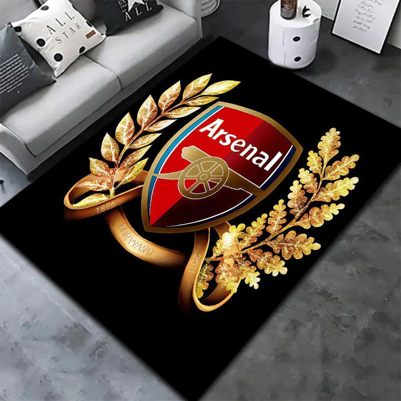 Ковер Arsenal F для гостиной, спальни, дома, украшение дивана, нескользящий коврик для детских игр