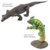 Carolata Reptile Figure 3D Encyclopedia Crocodile 8 Species with Realistic Figure Box Toy Educational Toy Present Gift Food Sanitation Law Christmas