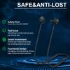 F24 Противопотерянный ремешок для наушников-вкладышей для Sony WF-1000XM5 Держатель для Bluetooth-наушников Нескользящий мягкий силиконовый шнурок Anti-Fall Спортивный шейный шнурок