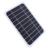 5W 5V Monocrystalline Solar Panel Outdoor Solar Battery Charger Mobile Power Supply for Charging Mobile Phone