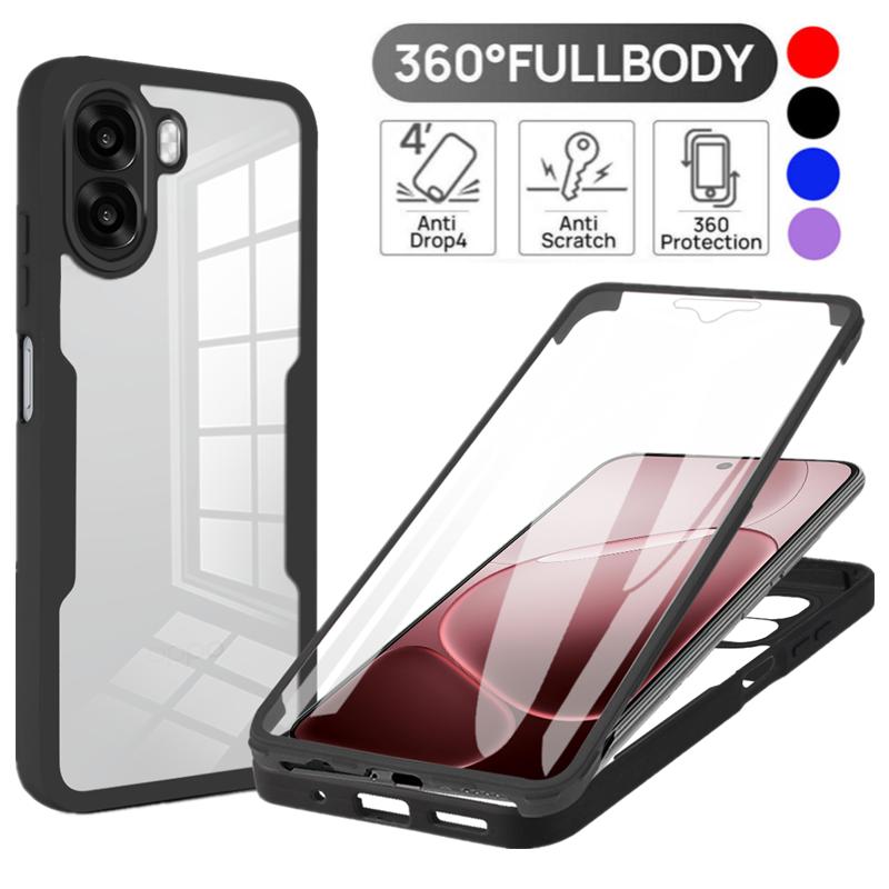 Чехол с защитой всего корпуса, ударопрочный чехол для OPPO A6x A6k A6t A6 5G, защитная крышка, защитное стекло, Fundas Coque