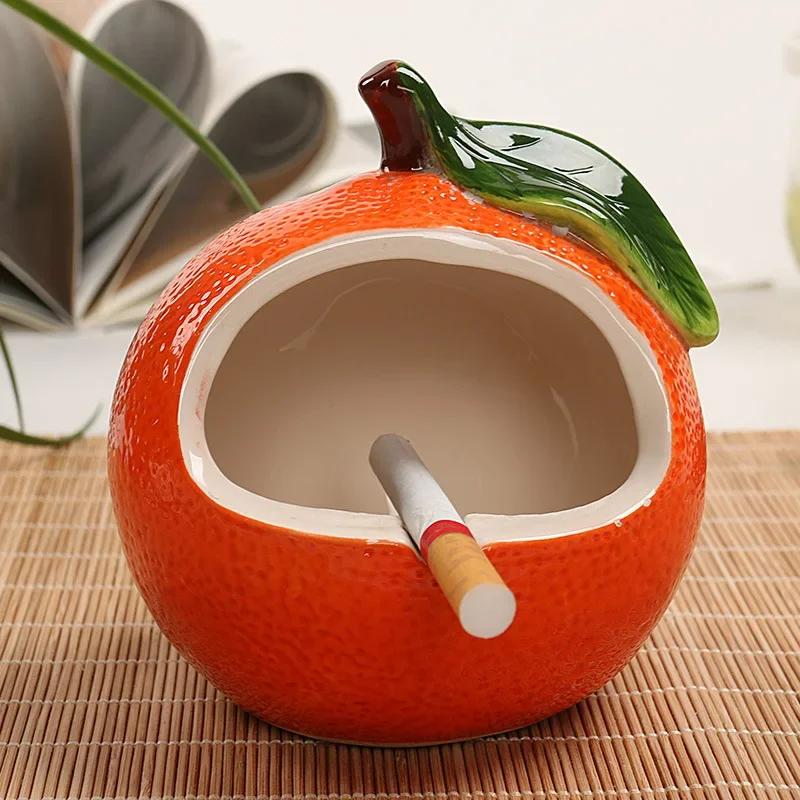Home Fruit Crafts Apple Ashtray Strawberry Living Room Decorations Watermelon European Creative Ashtray Party Gift