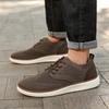 Lightweight lace up casual men's shoes, Le Fu shoes for men
