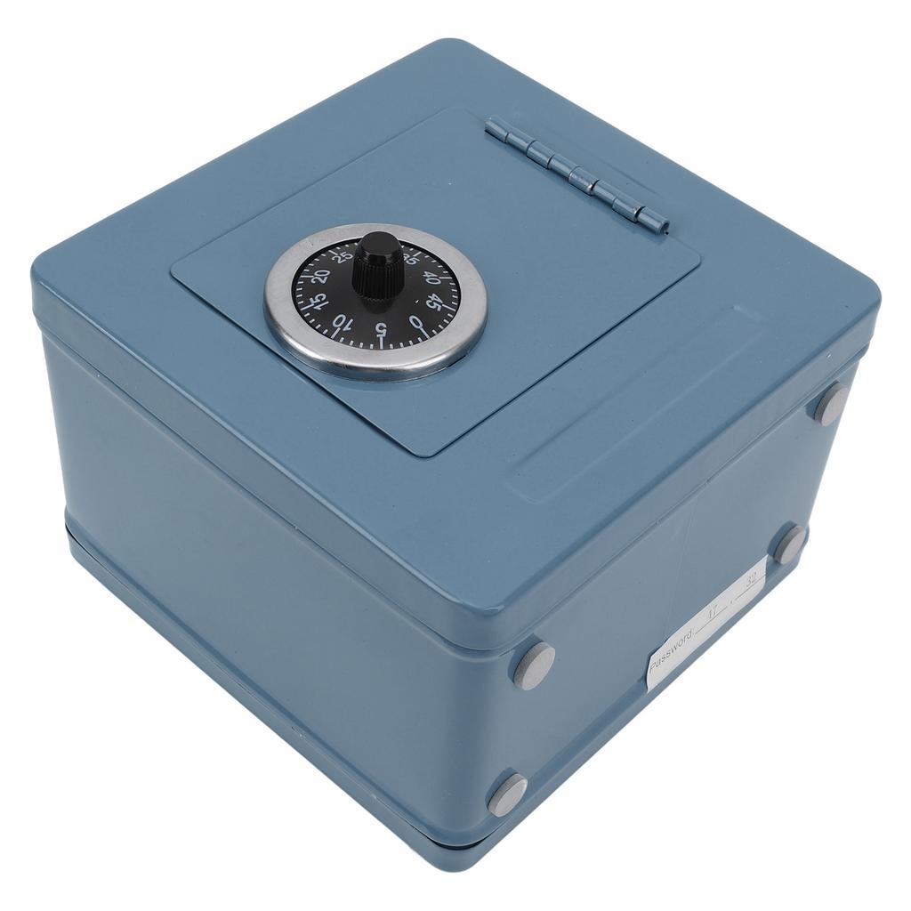 Ящик для хранения паролей, прочный металлический ящик для хранения паролей, многофункциональный ящик с кодовым замком, вместительный, вместительный, для денег