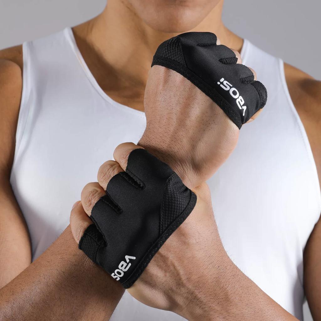 Cycling Gloves Half-Finger Summer Men's and Women's Road Mountain Bike Cycling Equipment Shock-Absorbing Breathable Fitness Gloves Short