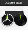 AABGZ1 The front grille star logo badge mirror bottom 3D ABS logo for Mercedes-Benz W205 W176 W212 W218 C117 CLA GLA CLS GLC class