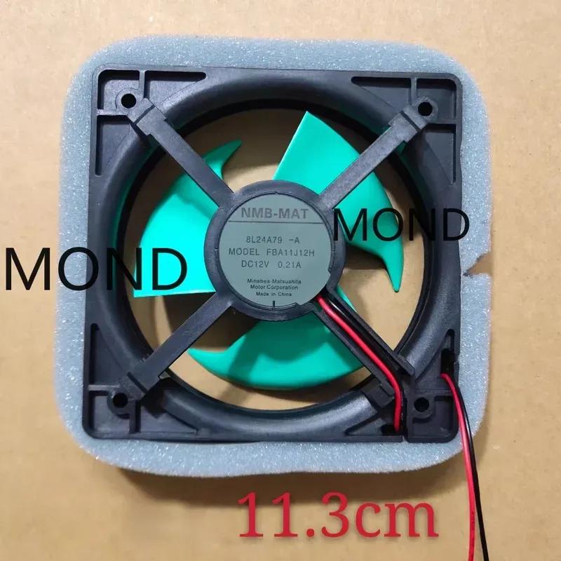 Вентилятор охлаждения холодильника NMB FBA12J15V FBA12J12M NMB-MAT DC12V 0.23A 115V 0.28A 2.5CM для морозильных камер Panasonic Haier Sharp