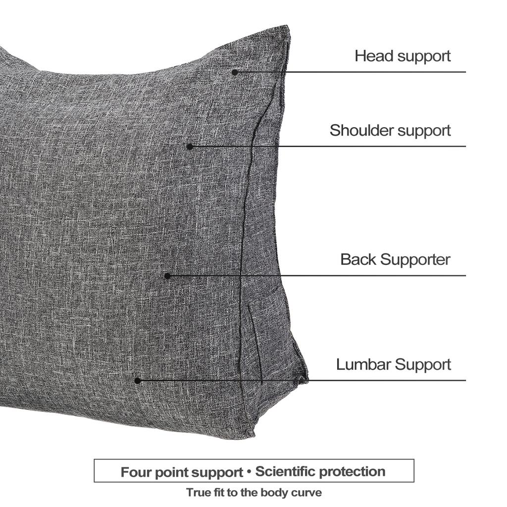 Треугольная подушка, подушка для стула, дивана, подушка для отдыха, поддержка шеи, спины, клиновая подушка, съемная подушка для домашнего офиса, AU