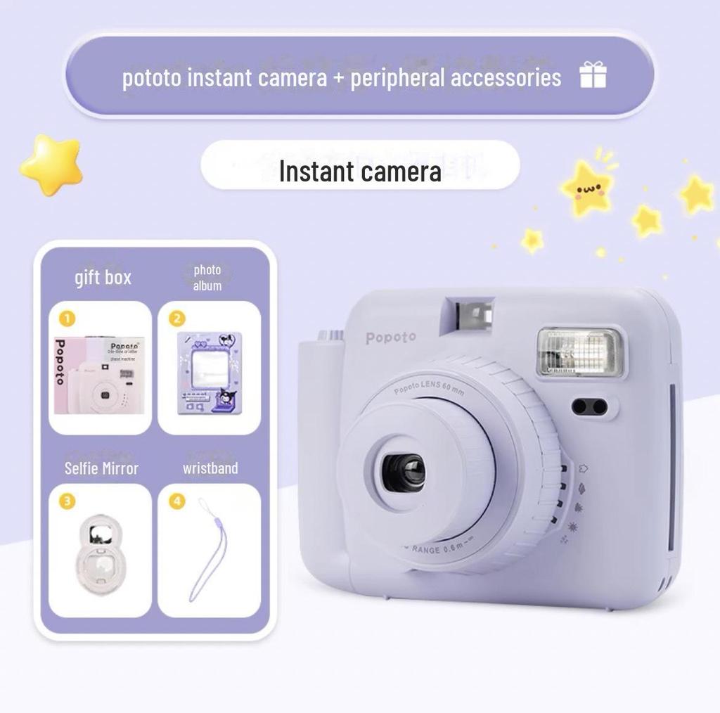 Фотоаппарат мгновенной съемки Polaroid Instax Mini 11/12 для селфи — улучшенная версия.