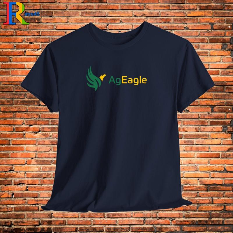 Ageagle Aerial Systems Logo T Shirt Black Grey White Navy Red Orange Choco S 5XL